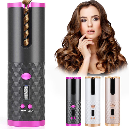 Portable Rechargeable Automatic Hair Curler