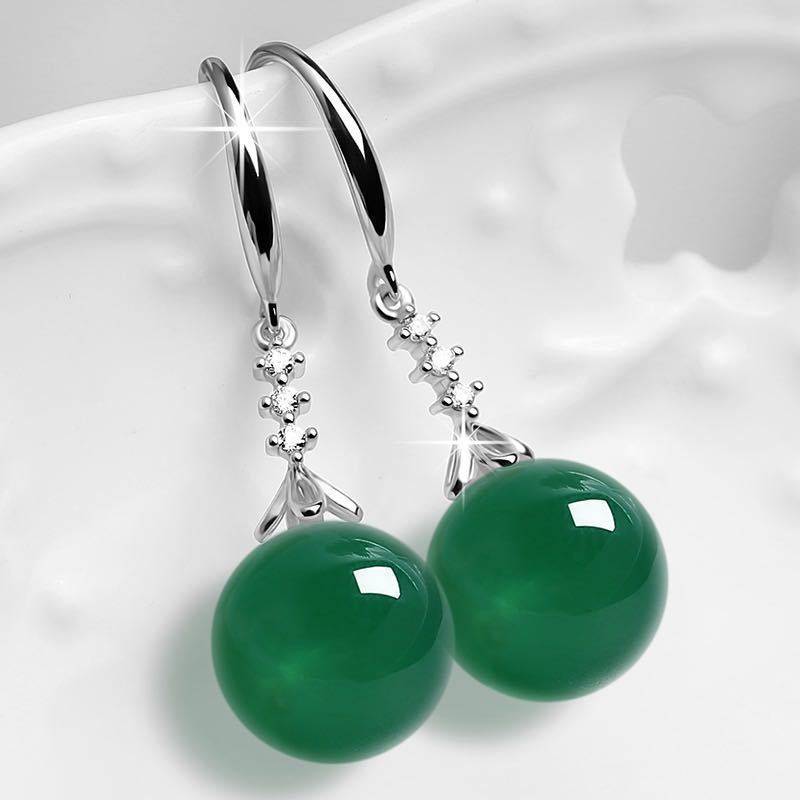 Elegant Agate Earrings