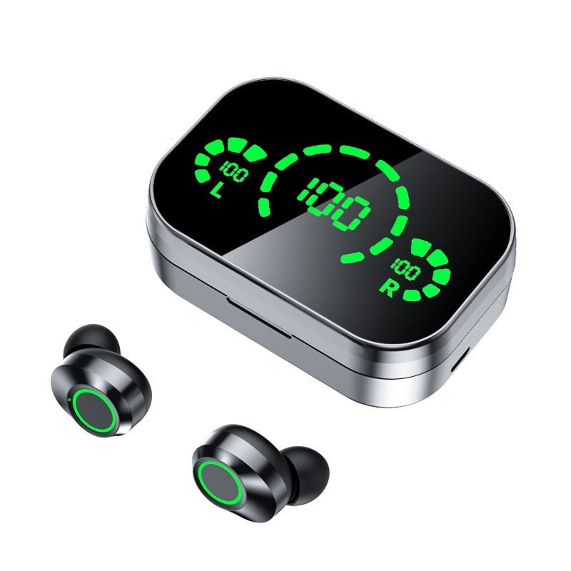 Wireless Bluetooth-compatible Headset With Smart Digital Display
