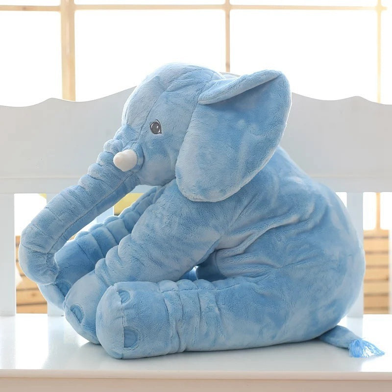 Soft Comfort Elephant Plush Toy Baby Pillow