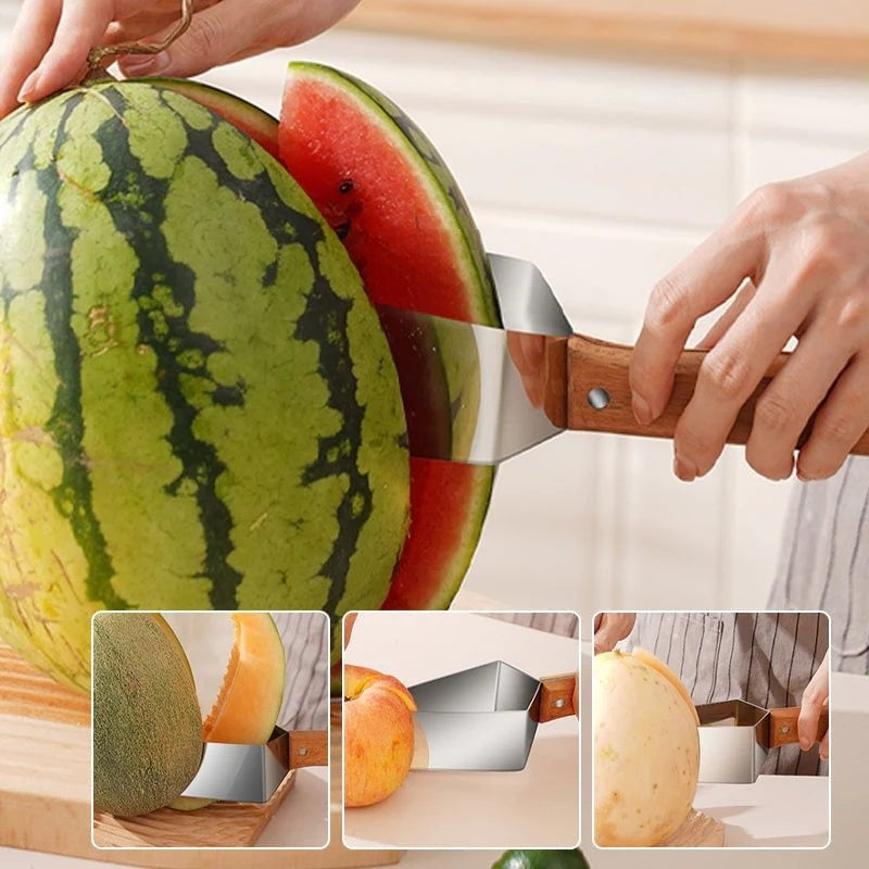 Stainless Steel Triangle Cutting Knife Fruit Knife Kitchen Tool