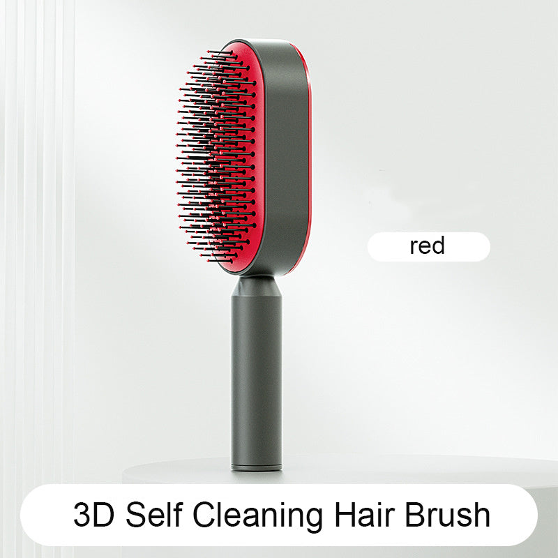 Self Cleaning Anti-Static Hairbrush