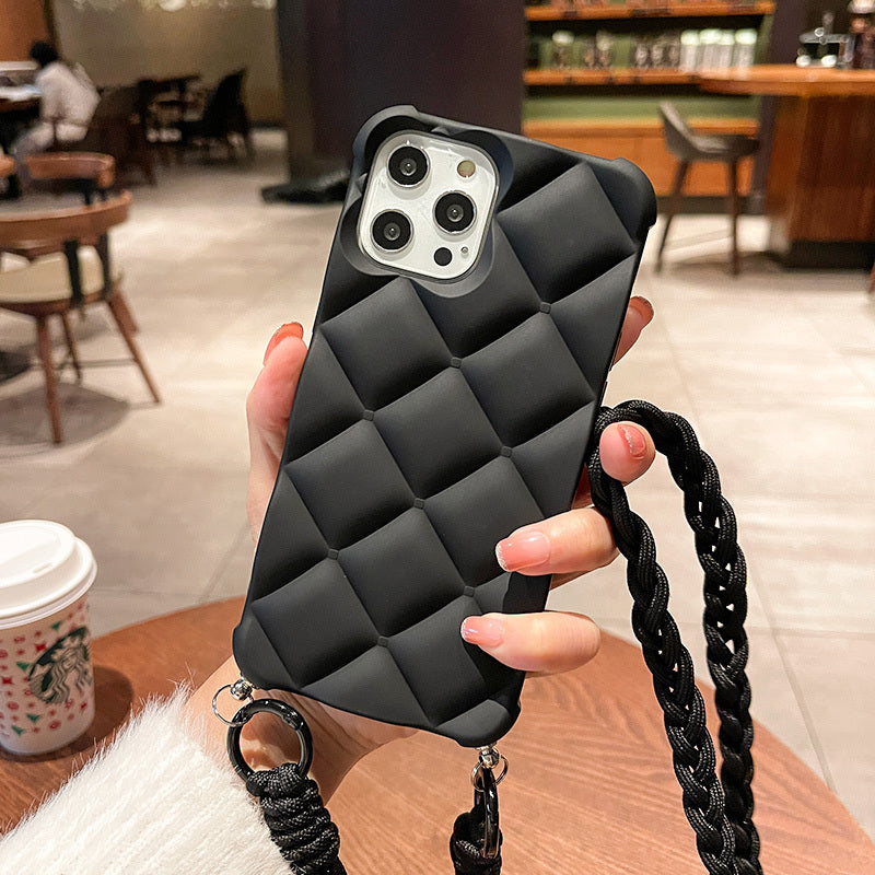 Cross Body Strap Phone Case For iPhone