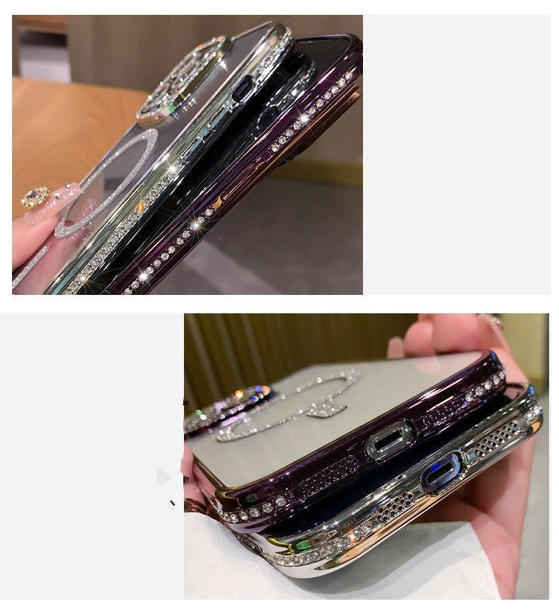 iPhone Wireless Magnetic All-inclusive Drop-resistant Phone Case