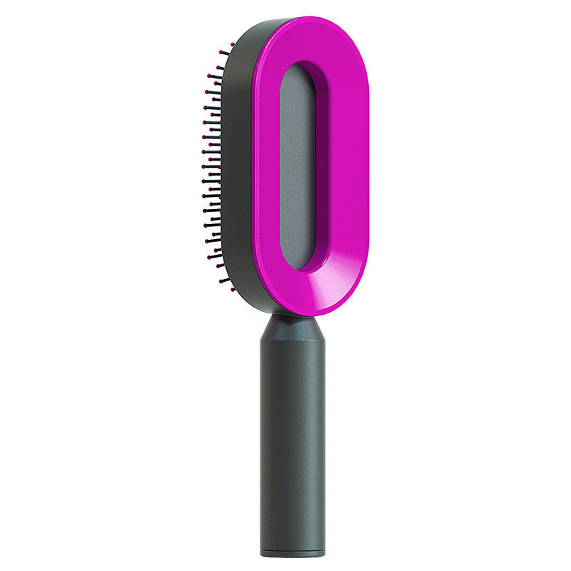 Self Cleaning Anti-Static Hairbrush