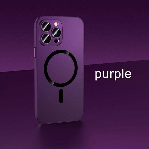 Aluminum Alloy Frame Lens Glass Protection Case Phone Case For iPhone